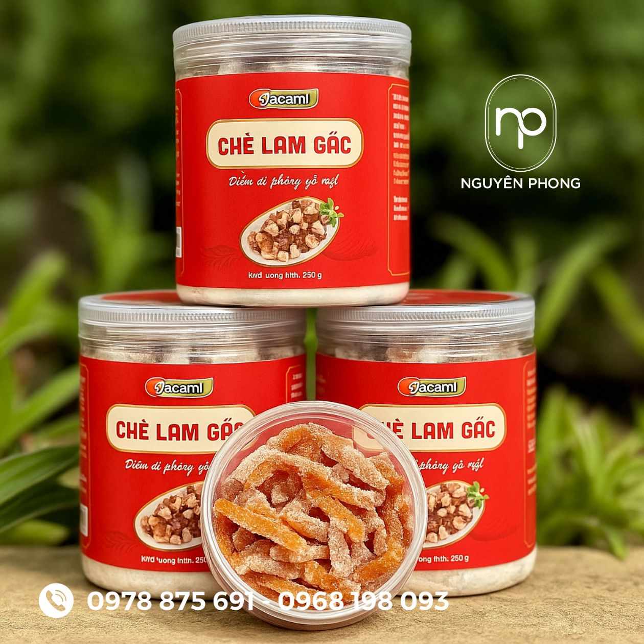 In tem bánh chè lam đẹp, chuyên nghiệp, giá rẻ